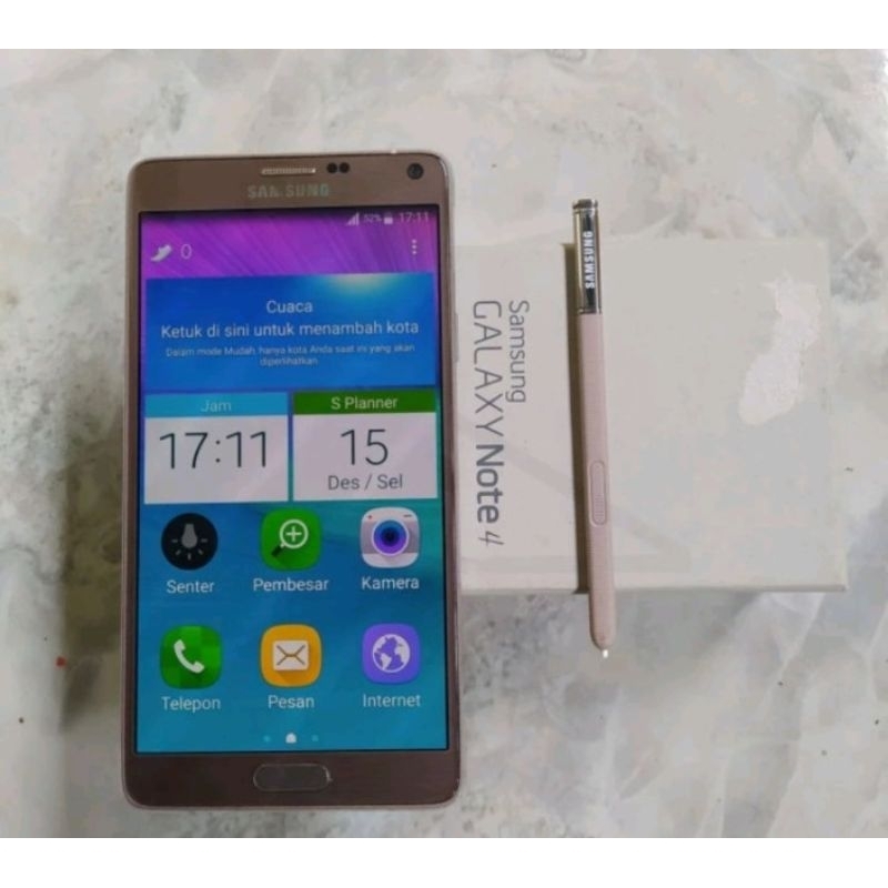 Samsung Galaxy Note 4 Ram 3/32Gb Second TERMURAH