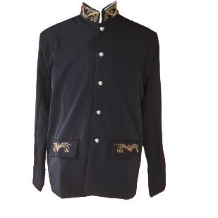 baju beskap sunda dewasa basofi bordir warna hitam