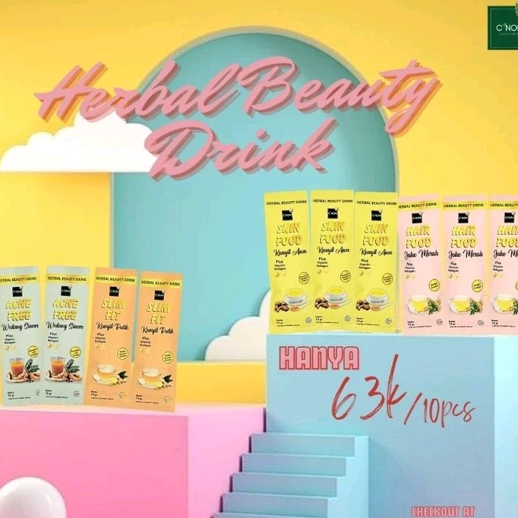 

Herbal Beauty Drink 10pcs/box 15g minuman kesehatan dan kecantikan menjaga daya tahan tubuh dan melancarkan peredaran darah