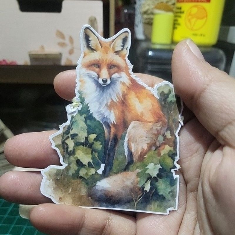 

12pcs vintage vulpes sticker animal series by Artdoeswork
