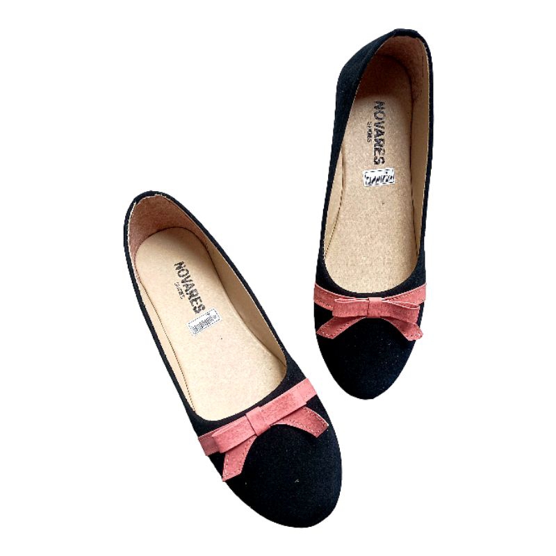 PROMO WR FLATSHOES  SEPATU WANITA  BALET FLAT SHOES KOREA NS6915