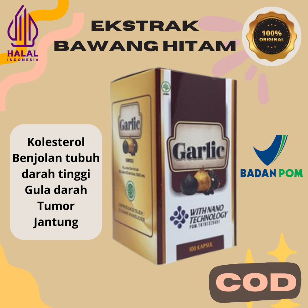 Ekstrak Bawang Hitam Herbal Black Garlic Original