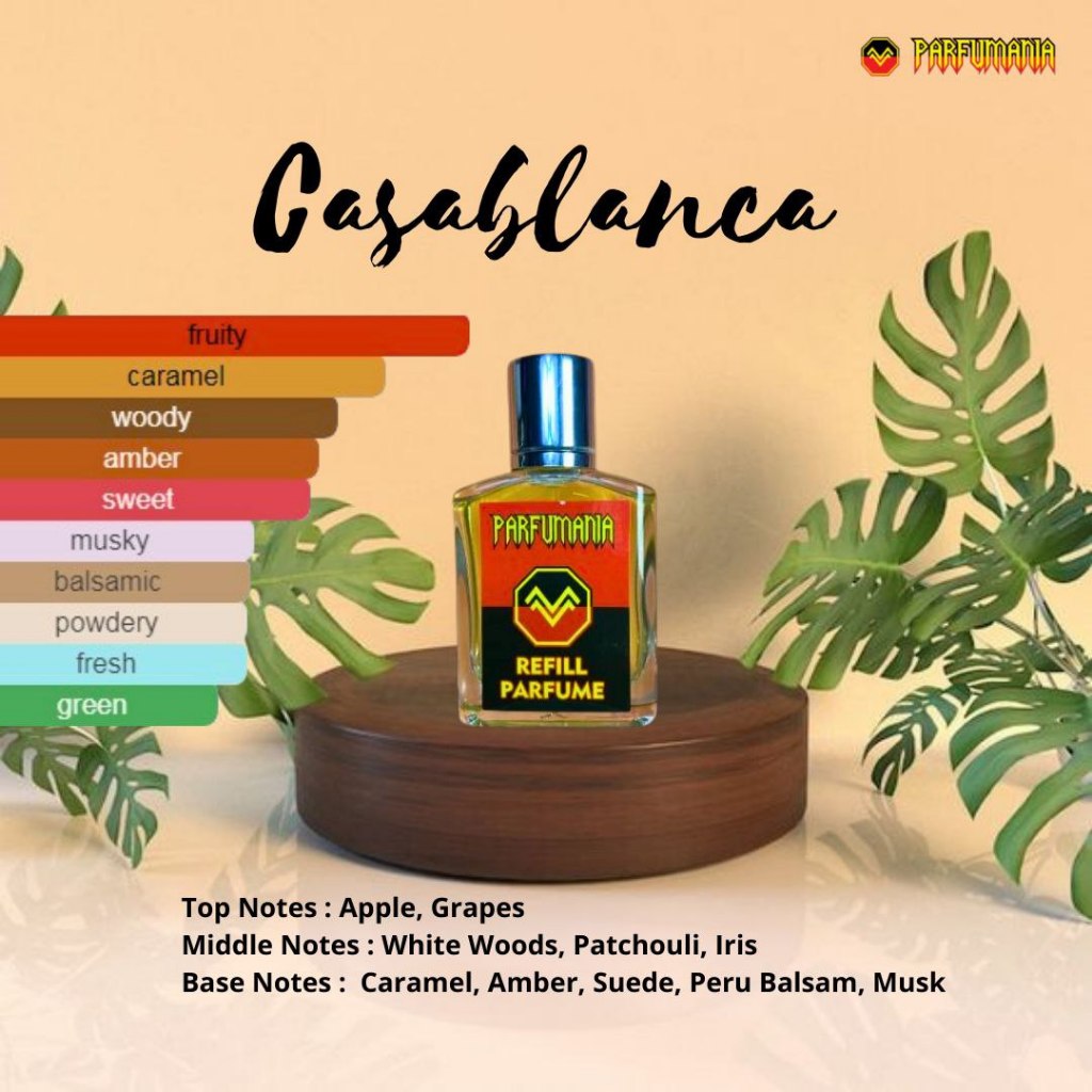 Parfum CASABLANCA By PARFUMANIA Minyak Wangi Tahan Lama | Parfume Pria
