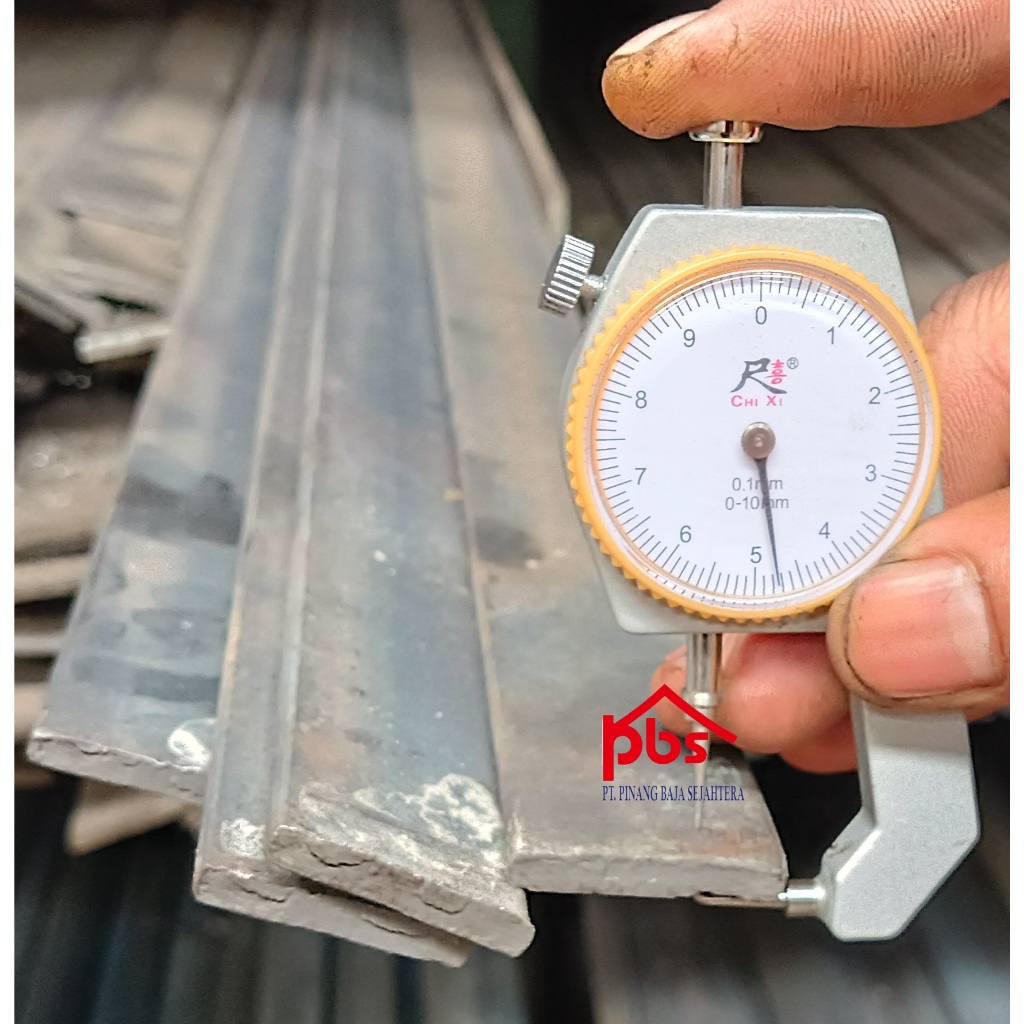 BESI STRIP Lebar 2.5 cm (25mm) x 6 Meter/ PLAT STRIP / PLAT BESI