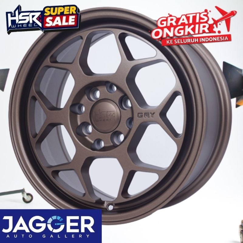 Vdlg promo hsr gry ring 15 lebar 6,5 warna bronze
