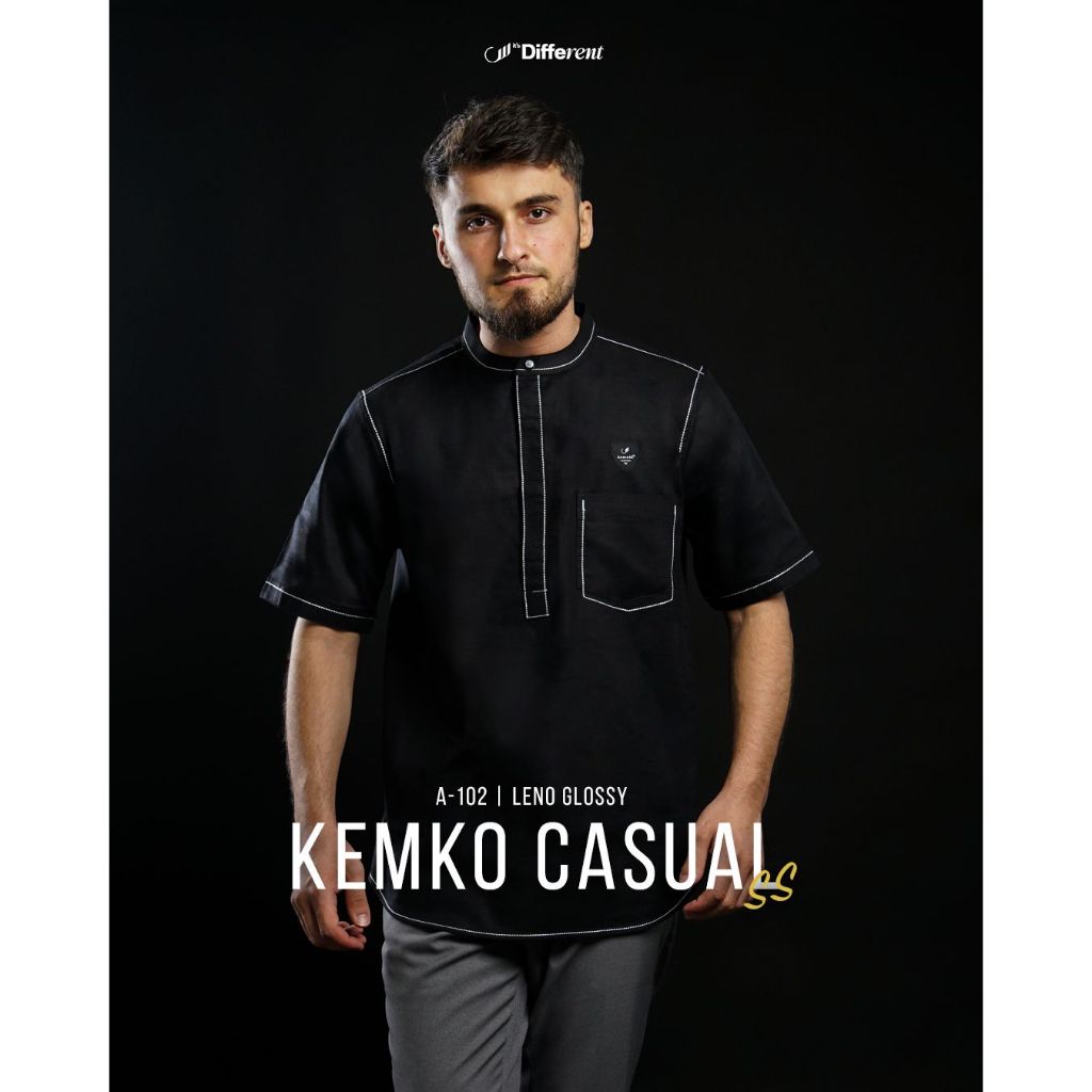Samase Kemko Kemeja Koko Lengan Pendek  A102 LIMITED STOK EXTRA TERBATAS‼️