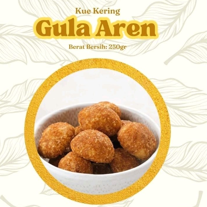 

Alesha Muzaki - Kue Kering Palm Suiker Gula Aren 250gram