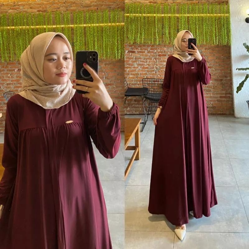 GAMIS JERSEY  PREMIUM JAMORI DRESS  ABAYA  RFILLY