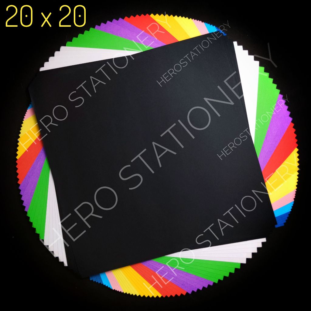 

Joyko kertas origami paper 10 warna 20 x 20 isi 50 lembar 302-50