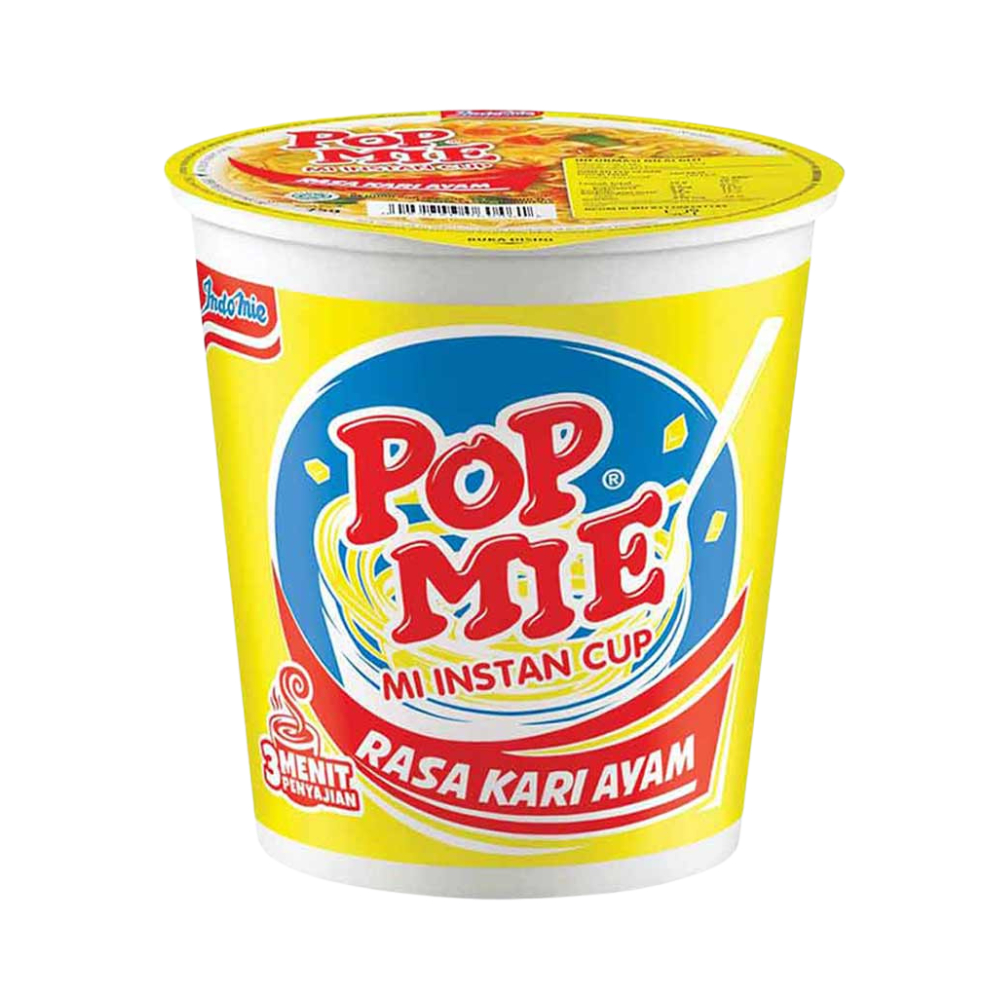 

Pop Mie Mi Instan Cup Rasa Kari Ayam 75G