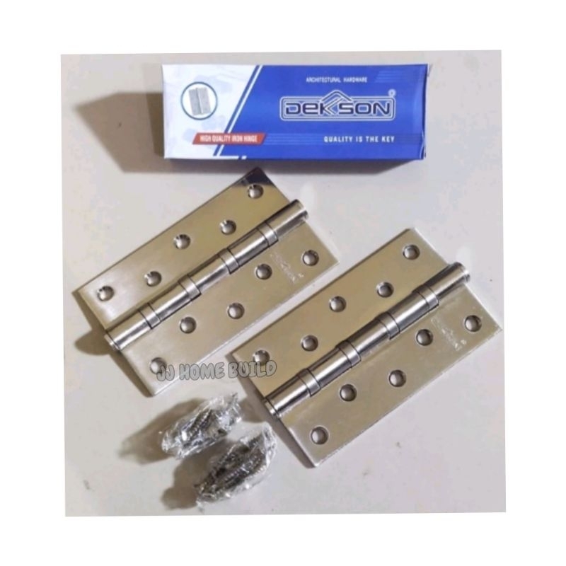 Engsel Pintu Dekson Iron Hinge 5"x3x3MMx4BB/Engsel Pintu 5 inch Original Dekson