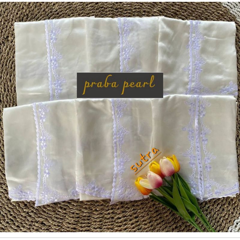 Kain kebaya bordir sutra