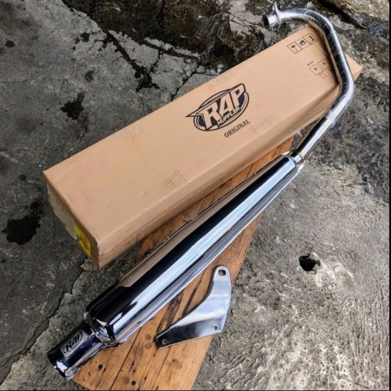 Knalpot Corbi Plor RAP Muffler Original Stainless Stenlis