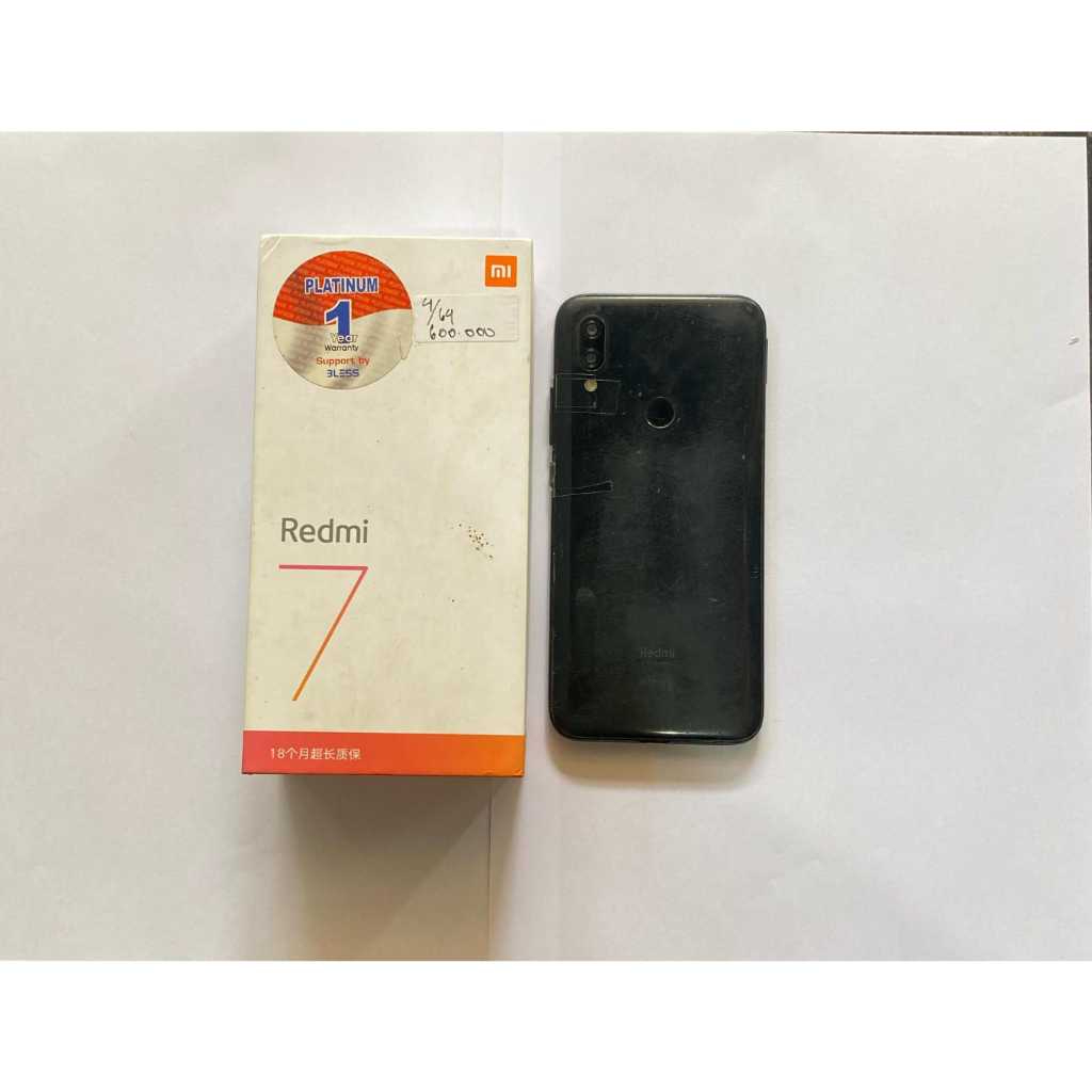 SECOND XIAOMI REDMI 7 RAM 4/64 fulshet