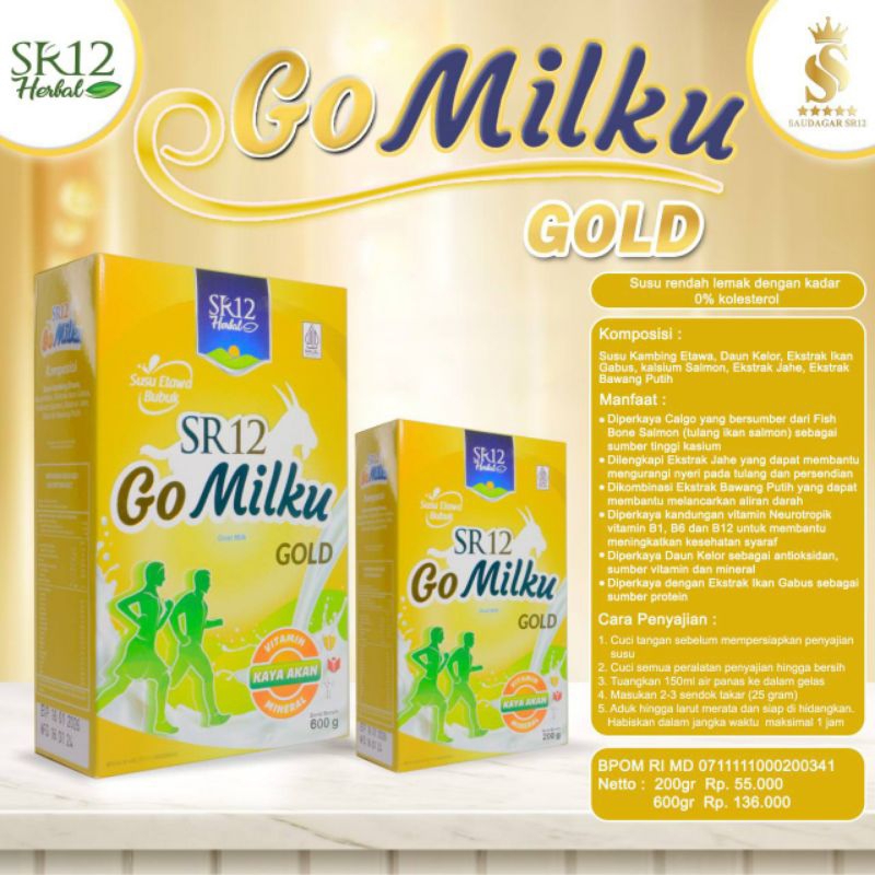 

GOMILKU GOLD SUSU TINGGI KALSIUM RENDAH LEMAK UNTUK 30TAHUN KEATAS
