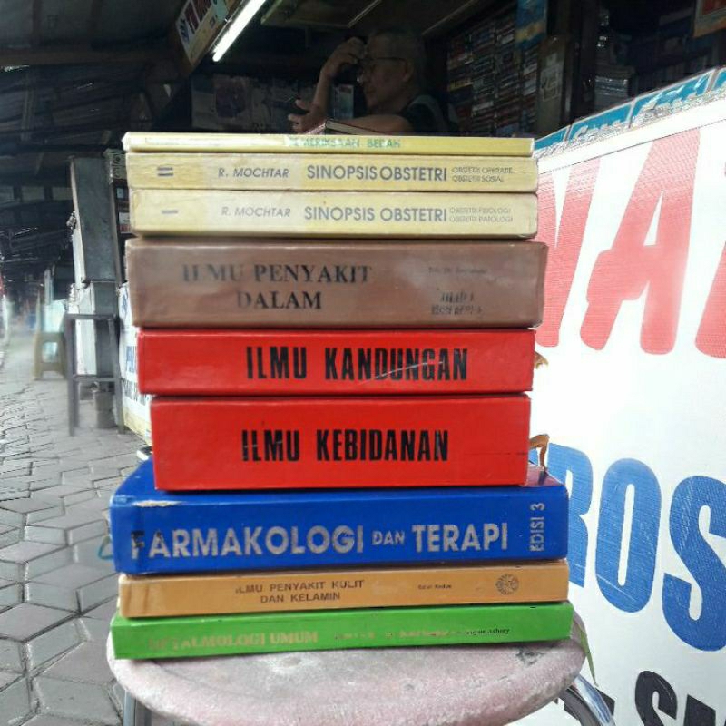 buku kedokteran bekas 9 buku