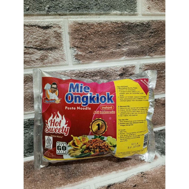 

Mie Ongklok Instant Mas Desta