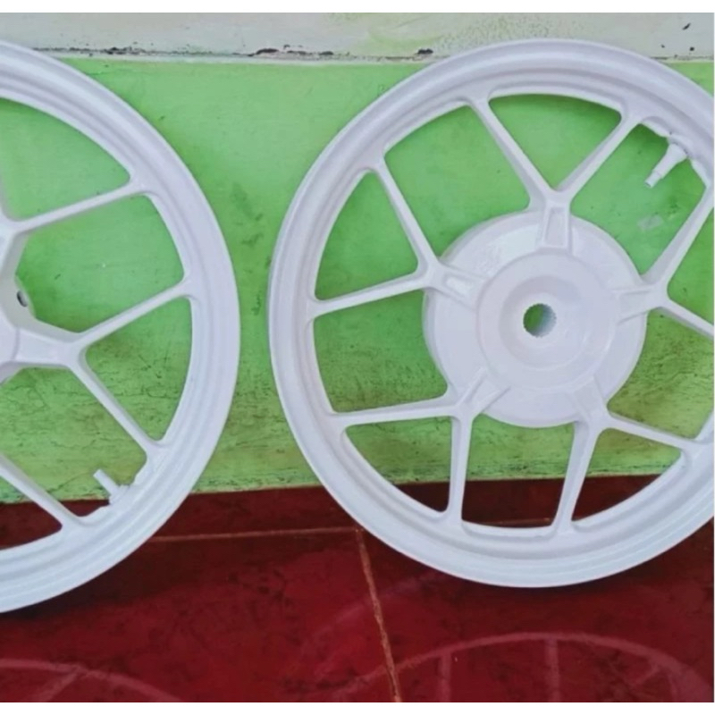Velg Resing Veleg 1 set depan belakang Vario 125 / 150 Led Warna Putih Second Original Copotan