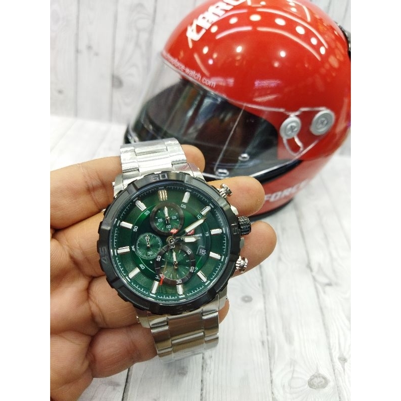 Chronoforce 5350G green dial#Jam tangan pria Chronoforce 5350G Green dial#Man watch Chronoforce 5350