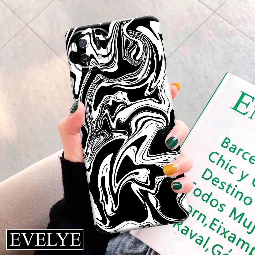 Soft case Hp OPPO A16E/A16K - EVELYE - Fashion Case Aesthetic - Silicon - Pelindung Belakang Handpon