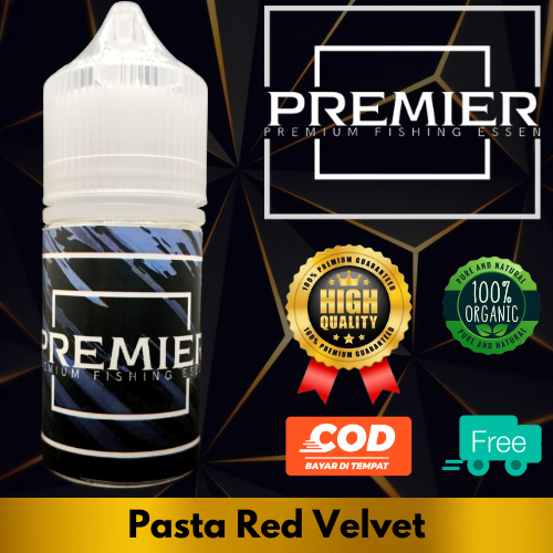 Pasta Ikan Red Velvet / Pasta Aroma Red Velvet / Pasta untuk mancing / Pasta Ikan Premier