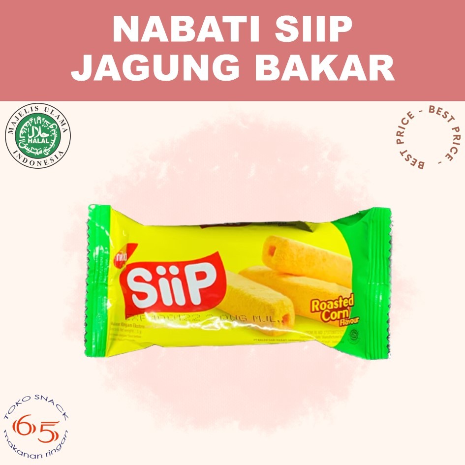 

Nabati Siip 5 gr. wafer biskuit. BOX