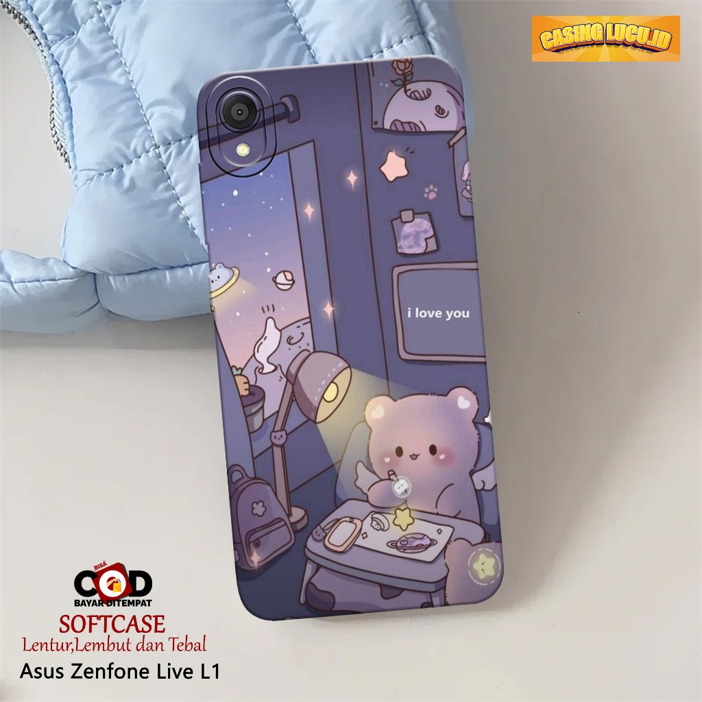 Case ASUS ZENFONE LIVE L1 - Fashion Case KARTUN - Casing Hp ASUS ZENFONE LIVE L1 -  Soft Case Hp ASU