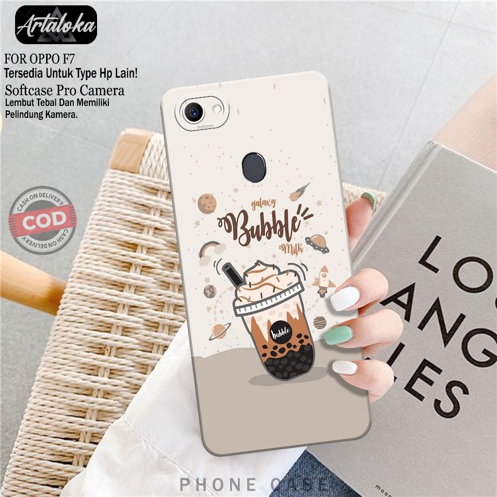 Case Hp Oppo F7 - Silikon Tpu Pro Camera - Softcase Oppo F7 - Casing Oppo F7 - Kesing Oppo F7 - Cove