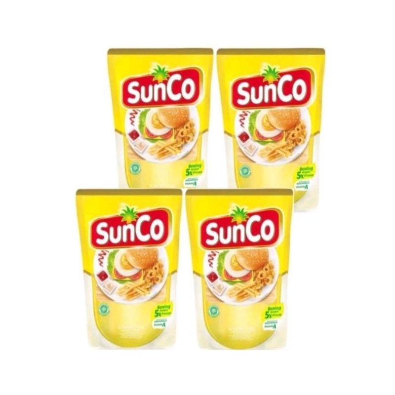 

sunco 2Lx4pouch minyak goreng