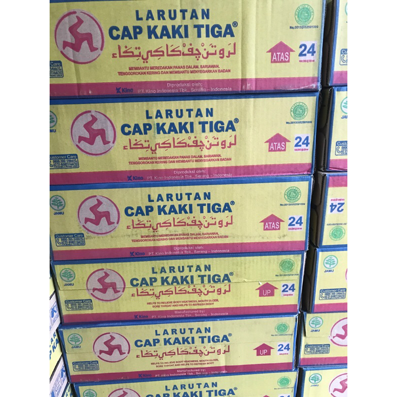 

larutan penyegar cap kakitiga
