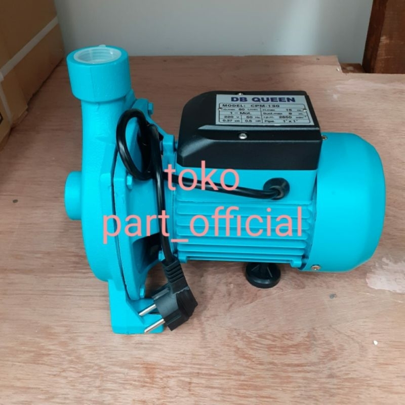 Pompa air pompa centrifugal CPM -130 DB queen