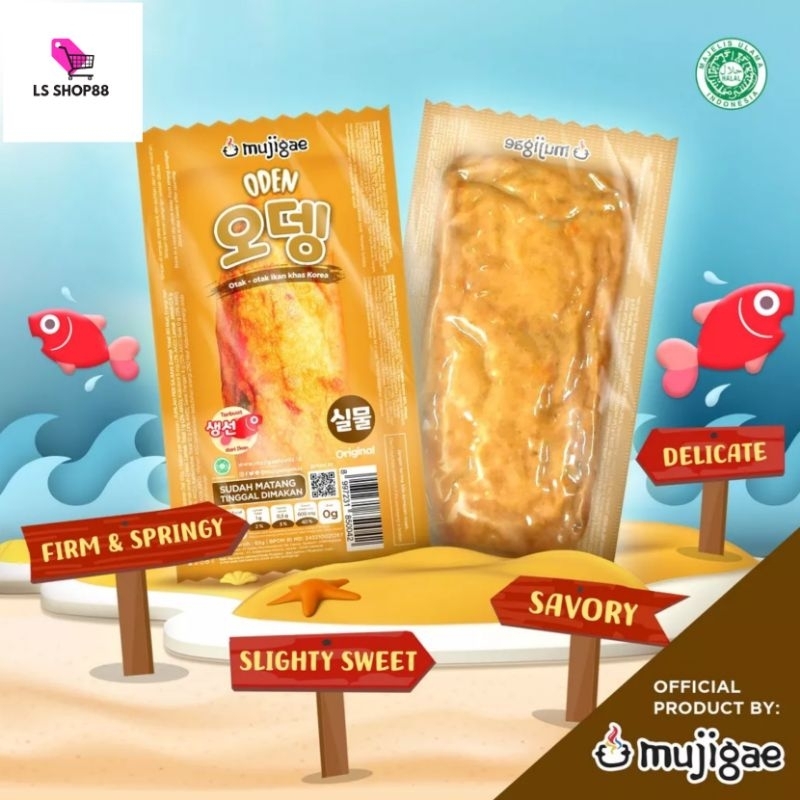 

ODEN by Mujigae 65gr // Odeng // Oemuk // makanan korea