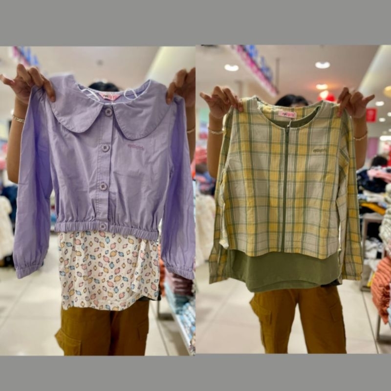 SALE SET BLOUSE ANAK EXIT GIRL