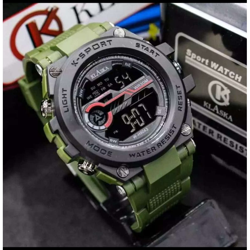 JAM TANGAN DIGITAL PRIA DEWASA ANTI AIR TERBARU