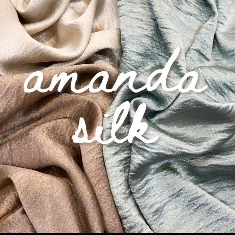 Amanda Silk / Saten Shimmer Silk / Satin Shimmer / Silk Shimmer