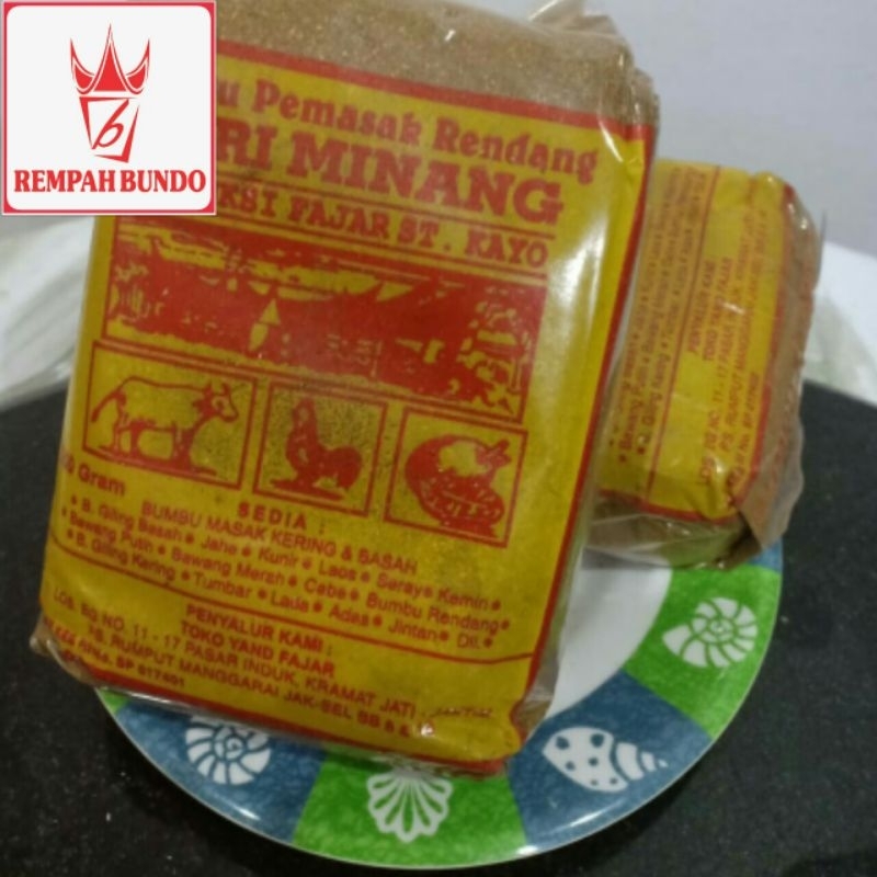 

Bumbu Masak Rendang Sari Minang 250 gr