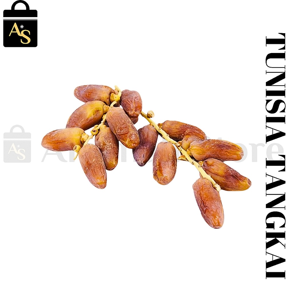 

Kurma Tunisia Tangkai Palm Fruit 250 gram
