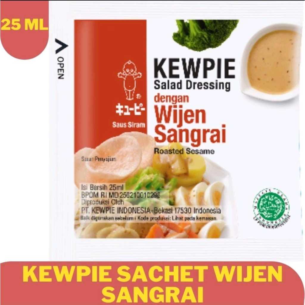 

Kewpie Salad Dressing Wijen Sangrai 50ml 25ml Roasted Sesame