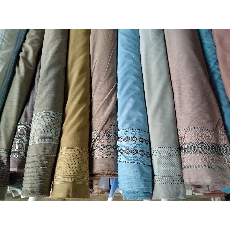 Kain Katun Madinah Motif 2 Sisi 0,5 Meter