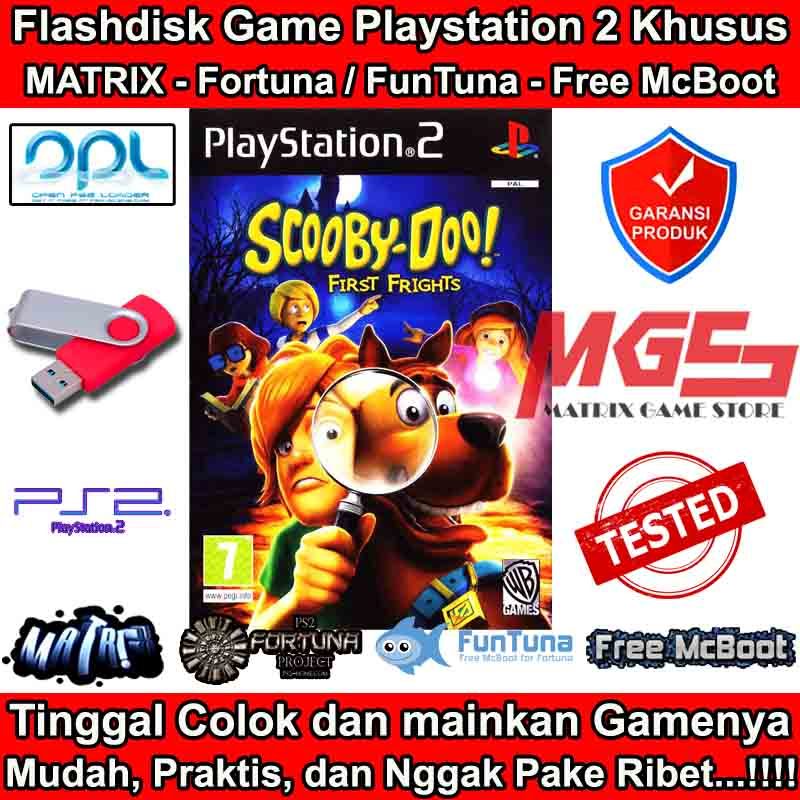 Flashdisk Game PS2 PS 2 Scooby-Doo First Frights