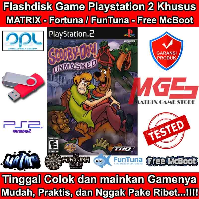 Flashdisk Game PS2 PS 2 Scooby-Doo Unmasked