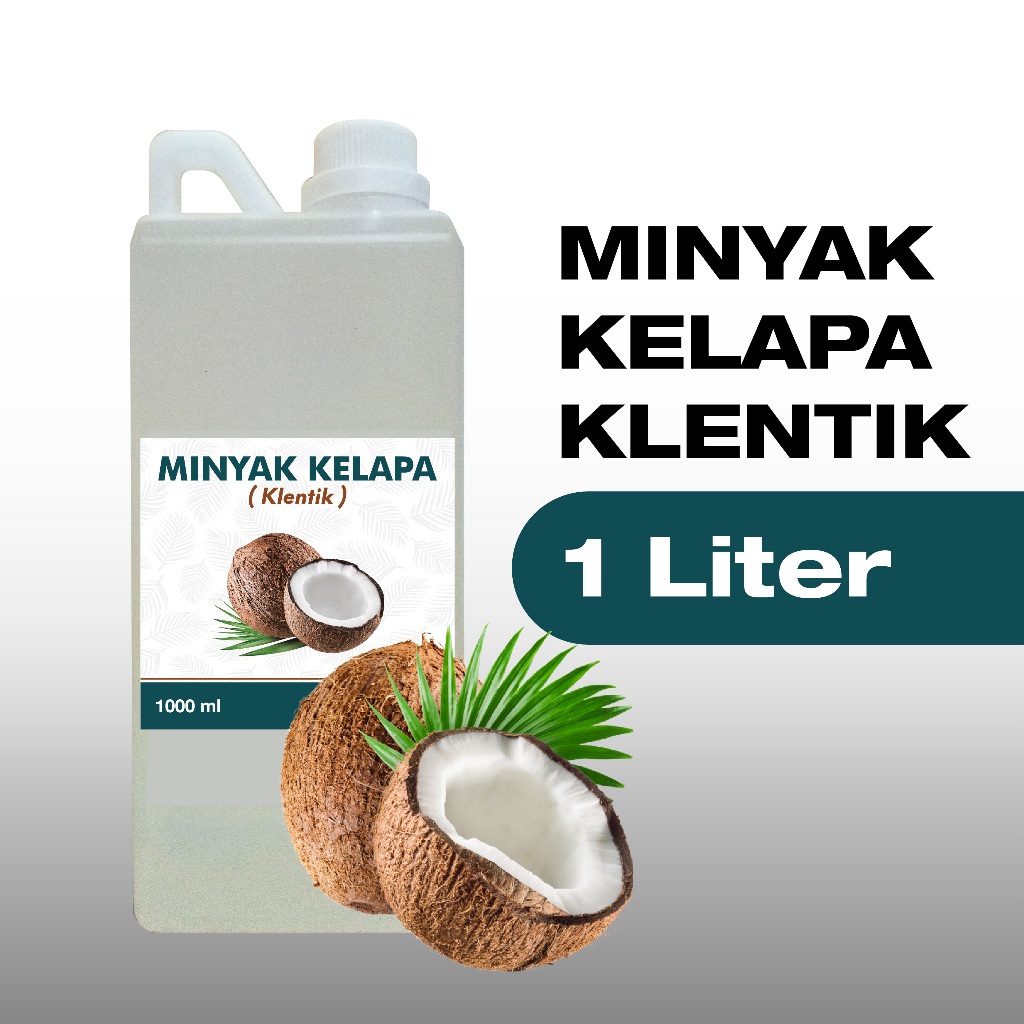 

Minyak Kelapa Asli 1000 ml | Keletik | Kelentik | Kletik | Klentik | Coconut oil