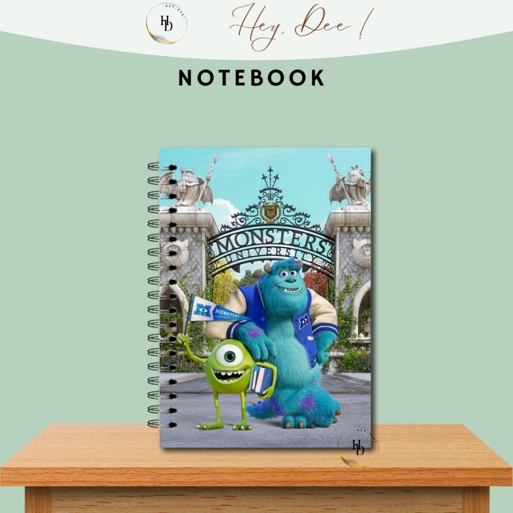 

HeyDee Notebook A5 Spiral Edisi MONSTER UNIVERSITY