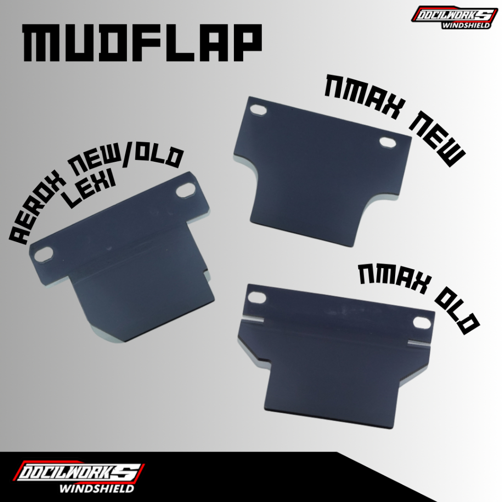 Docilworks - Mudflap Akrilik Aerox Nmax OLD