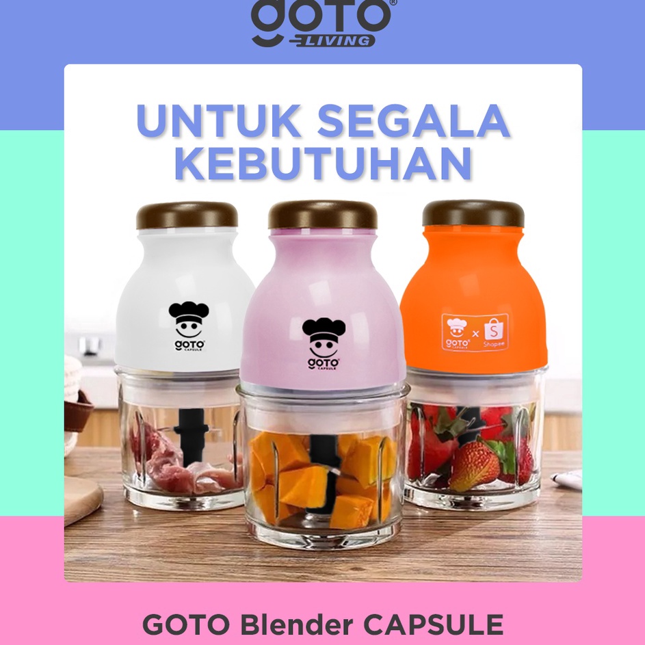 Goto Capsule Blender Penggiling Daging Blender Cutter Quatre Kapsul