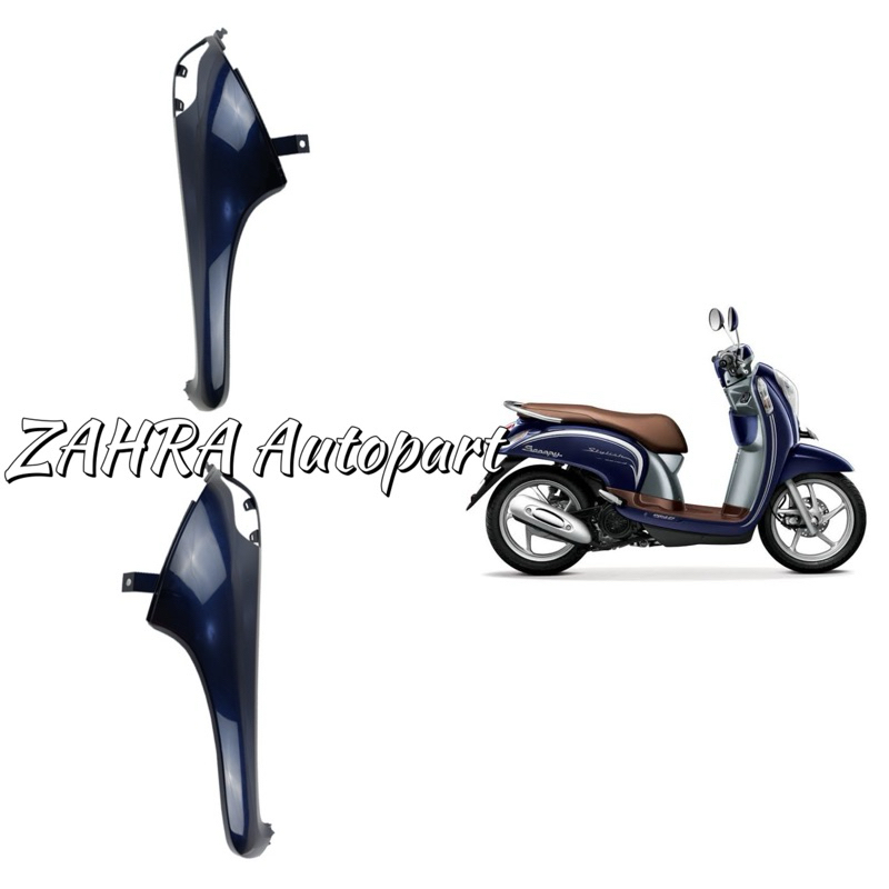 Cover RL front sayap depan samping kanan atau kiri scoopy fi esp K16 2014-2016 Biru navy biru dongke
