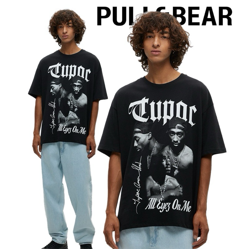 kaos 2pac/kaos pull&bear/kaos terlaris/kaos oversize