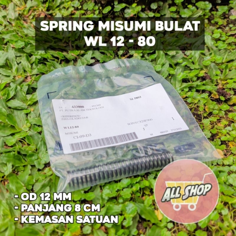 Per Misumi bulat WL 12-80 / Per Misumi original / Per Mizumi / Spring