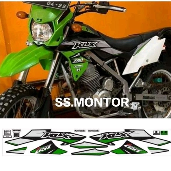 STRIPING STIKER KLX BF 2017