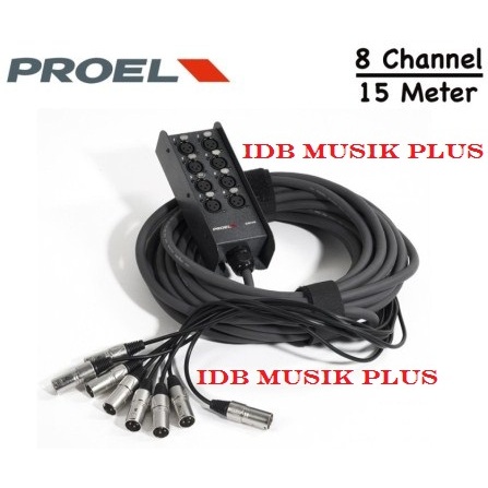 Snake Cable Proel EBN8 EBN 8 Kabel Snake Original